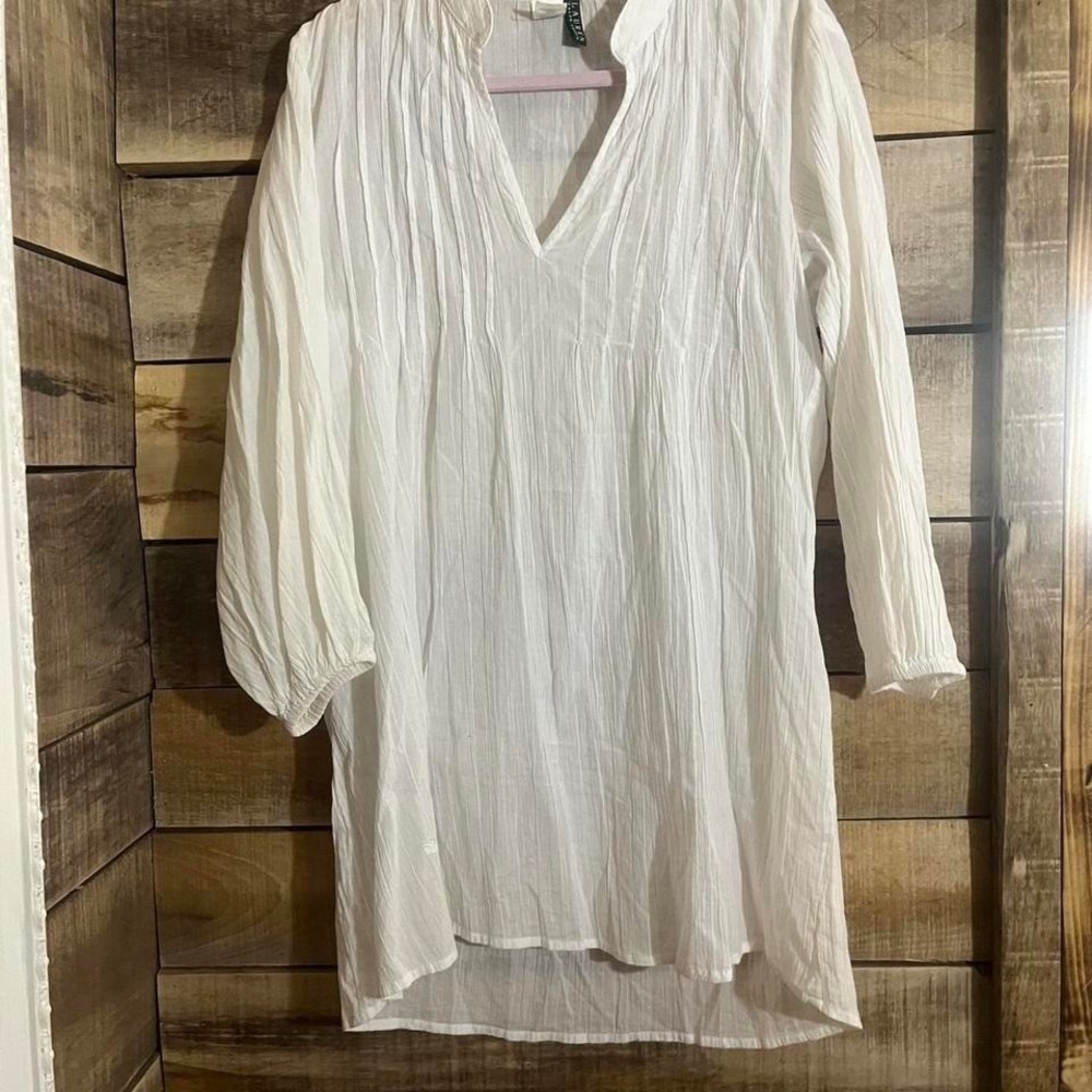 Ralph Lauren White Cover up Small